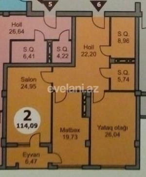 Продаётся, новостройка, 2-комнаты, 114.09 m², 28 мая m.