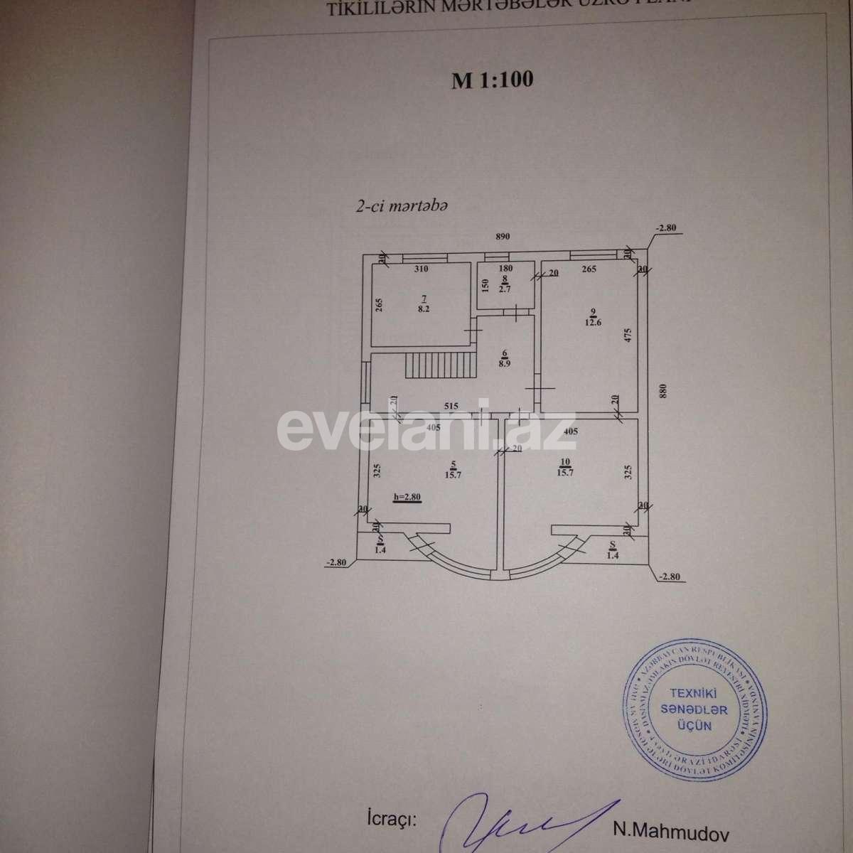 Продаётся, дом / дача, 5-комнаты, 203.7 m², Хырдалан