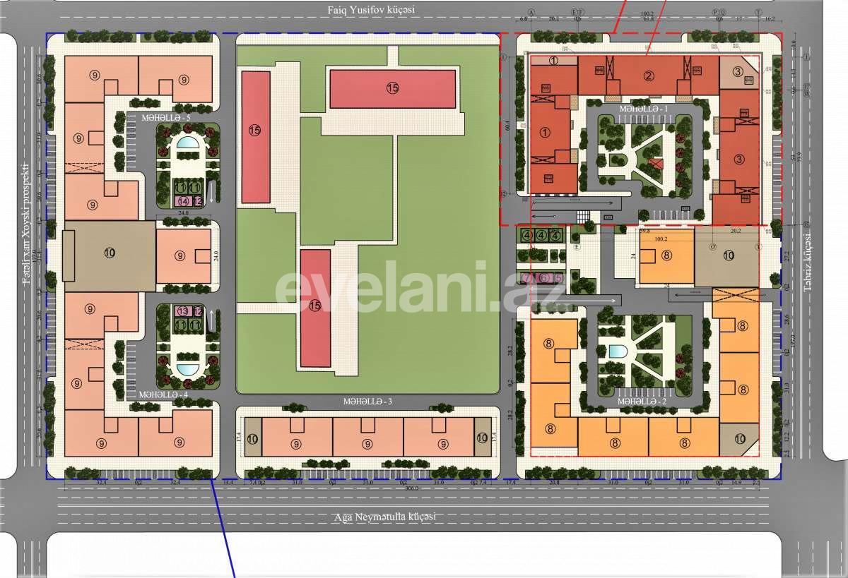 Satılır, yeni tikili, 3 otaqlı, 94 m², Nəriman Nərimanov m.