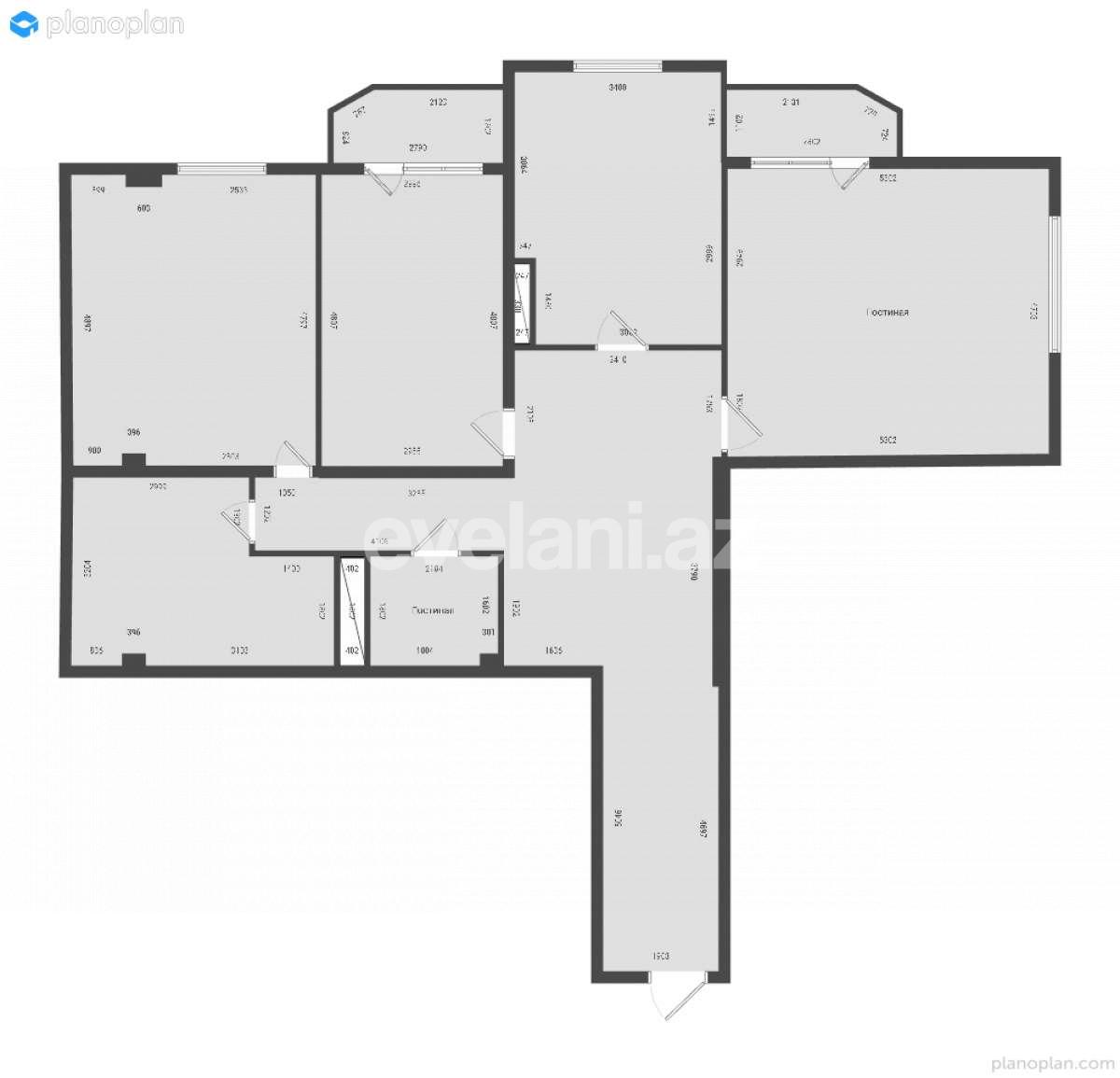 Sale, new building, 3 room, 127 m², Yasamal r.