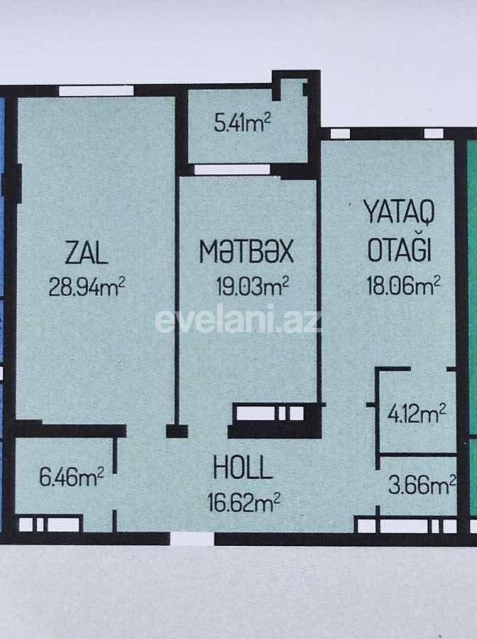 Satılır, yeni tikili, 2 otaqlı, 102.3 m², Bakı, Xətai r, Şah İsmayıl Xətai m.