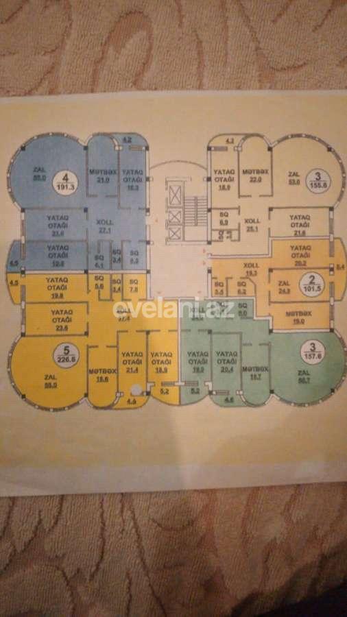 Satılır, yeni tikili, 5 otaqlı, 226 m², Şah İsmayıl Xətai m.