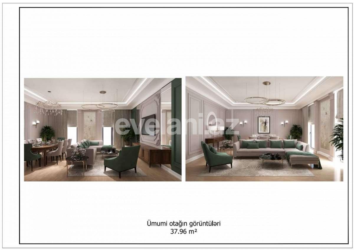 Sale, new building, 4 room, 200 m², Ganjlik m.