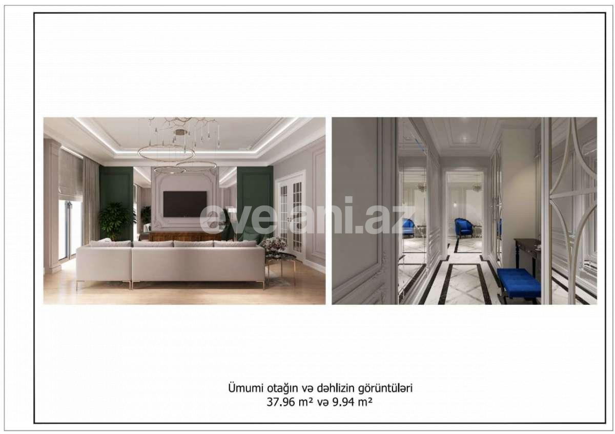 Sale, new building, 4 room, 200 m², Ganjlik m.