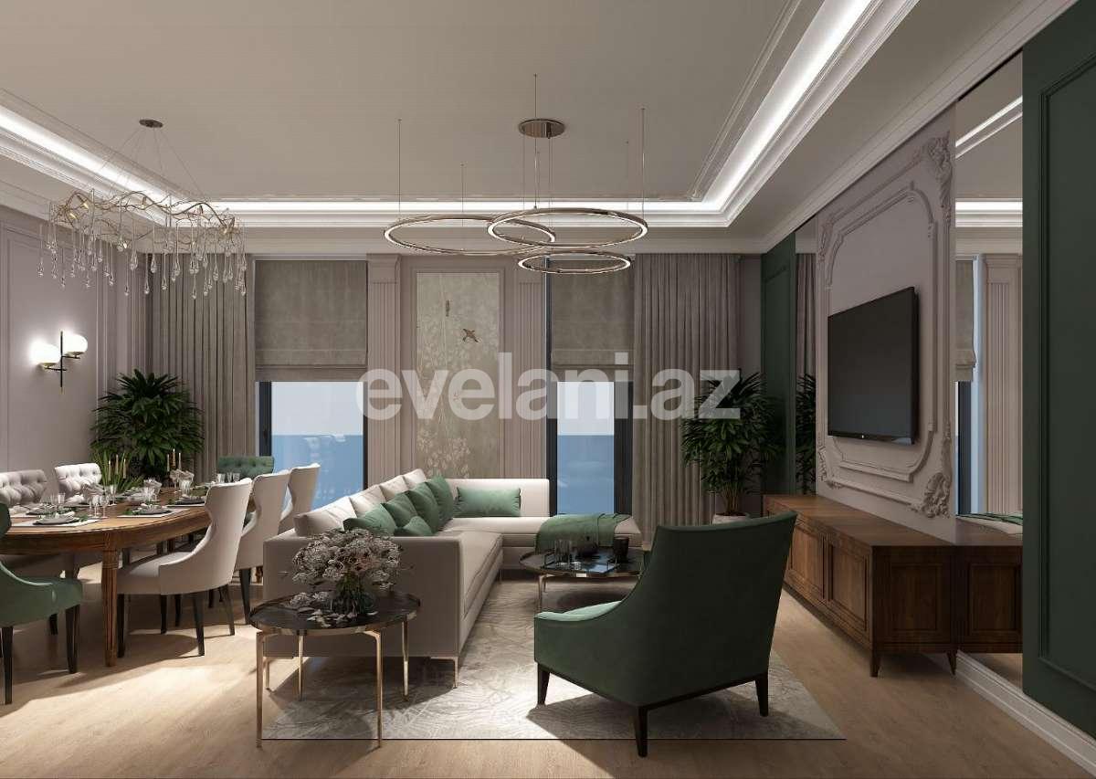 Sale, new building, 4 room, 200 m², Ganjlik m.