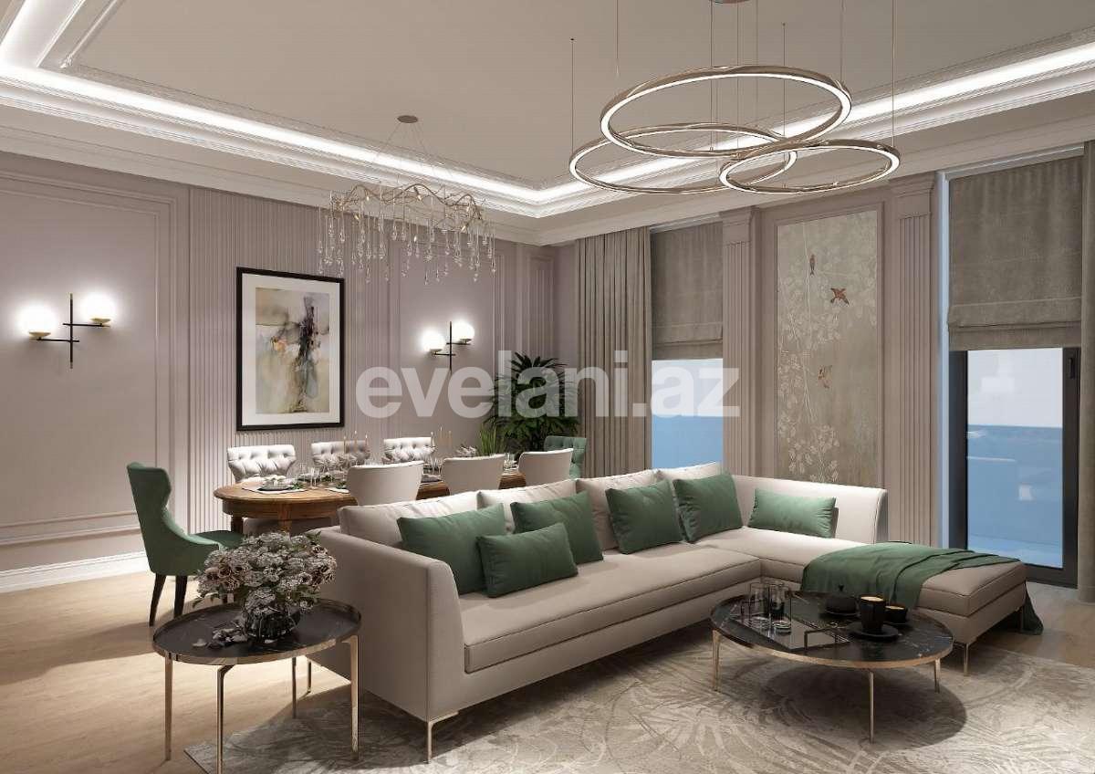 Sale, new building, 4 room, 200 m², Ganjlik m.