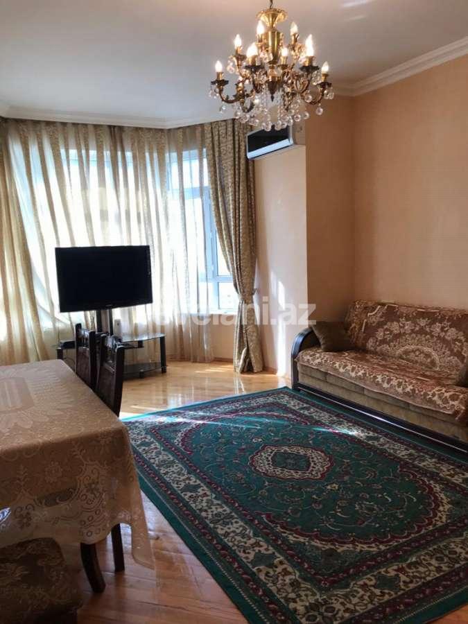 Rent, new building, 3 room, 110 m², Nizami m.