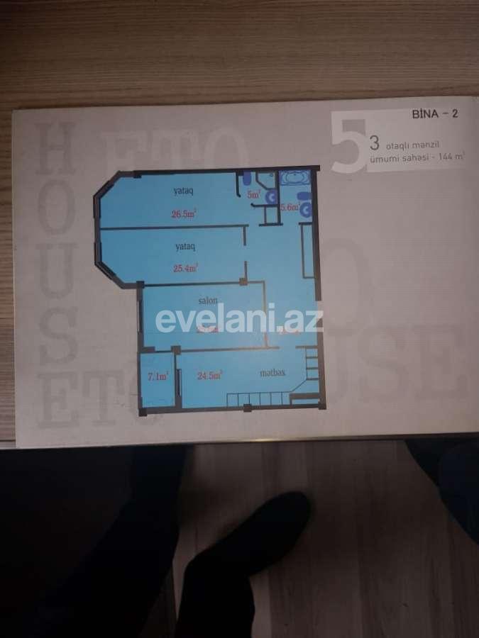 Satılır, yeni tikili, 3 otaqlı, 145 m², Nəsimi r.