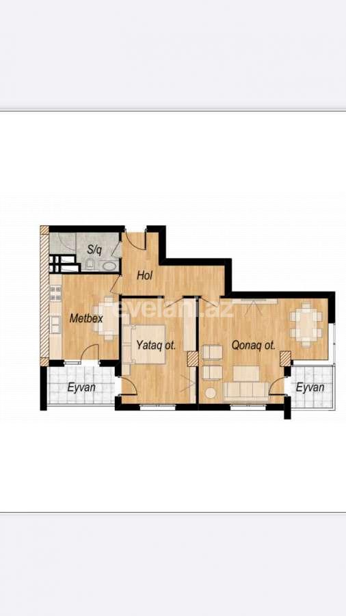 Satılır, yeni tikili, 2 otaqlı, 80 m², Səbail r.