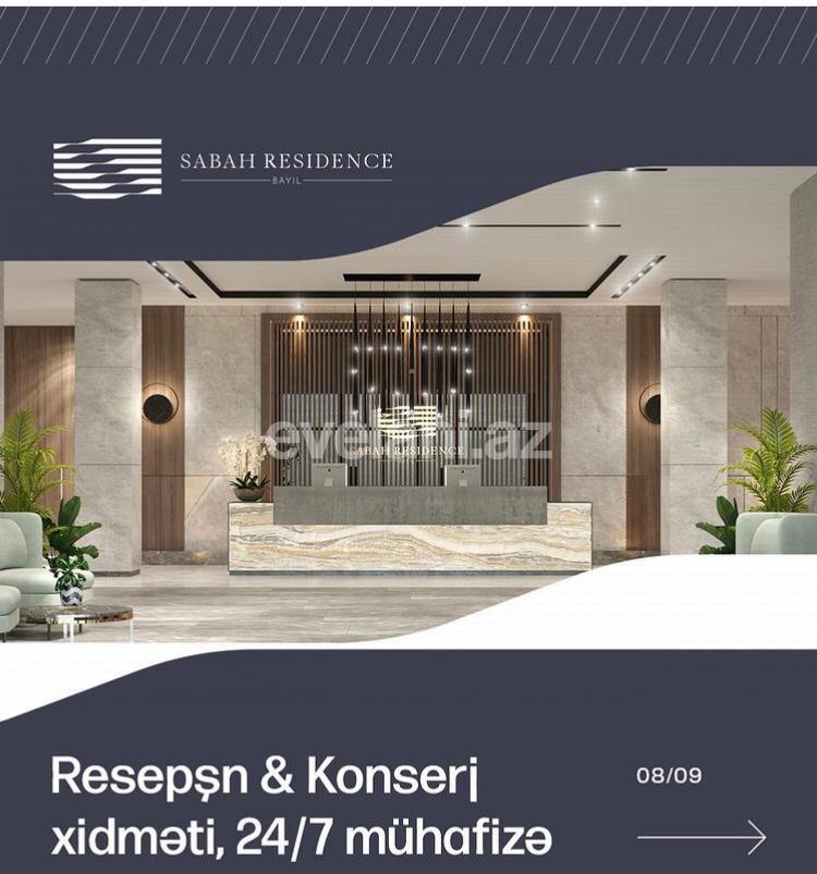 Satılır, yeni tikili, 2 otaqlı, 80 m², Səbail r.