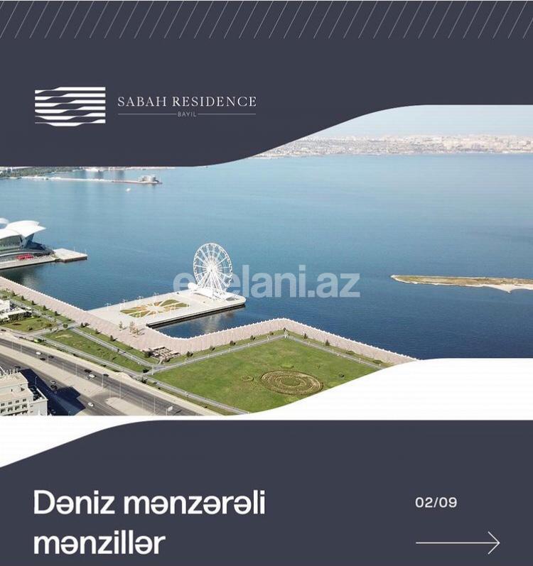 Satılır, yeni tikili, 2 otaqlı, 80 m², Səbail r.