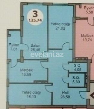 Satılır, yeni tikili, 3 otaqlı, 126 m², 28 may m.