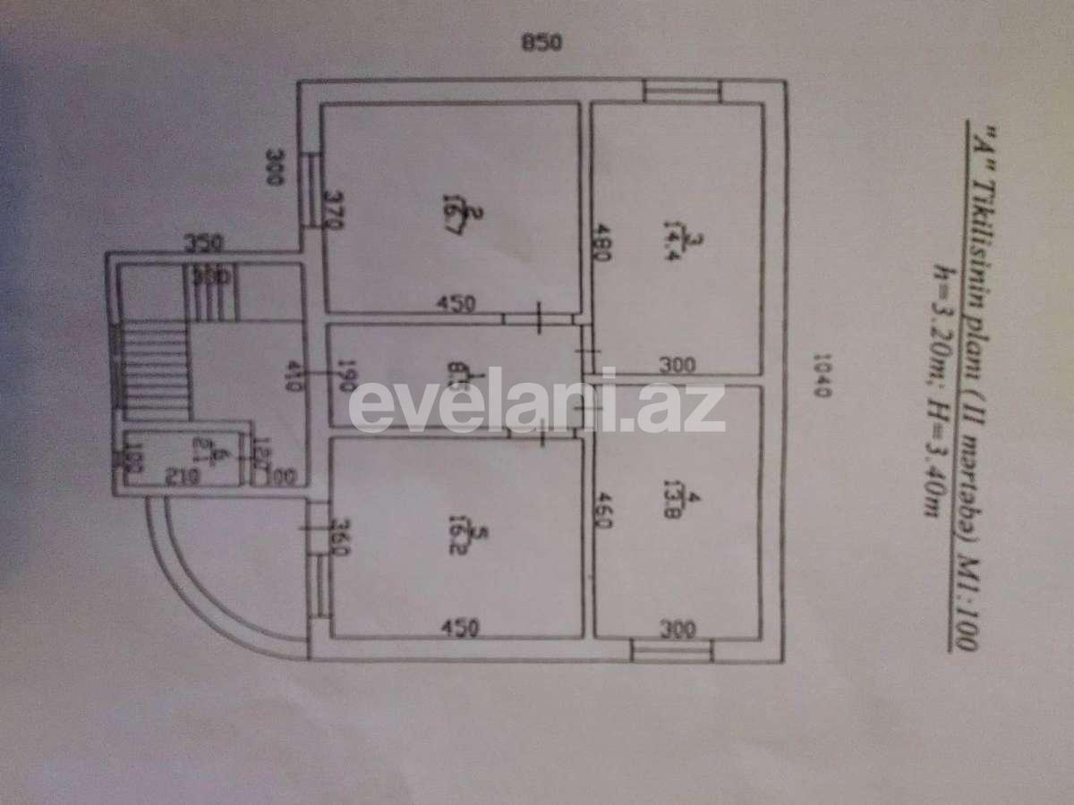 Sale, garden / house, 6 room, 160 m², Yeni Ramana d.