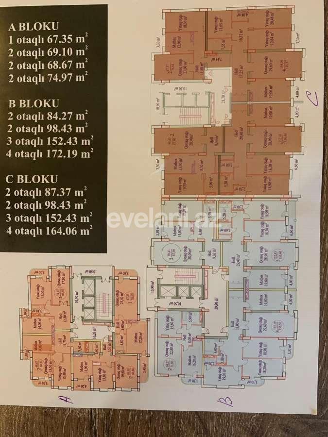 Satılır, yeni tikili, 2 otaqlı, 75 m², Nərimanov r.