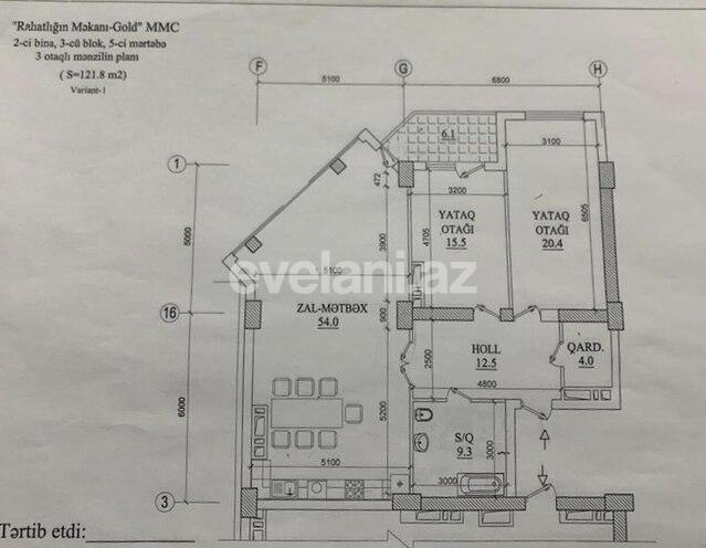 Satılır, yeni tikili, 3 otaqlı, 125 m², Nəriman Nərimanov m.
