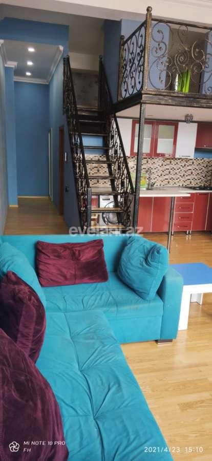 Kirayə verilir, yeni tikili, 3 otaqlı, 100 m², İnşaatçılar m.