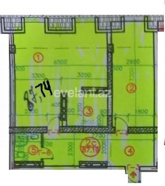 Sale, new building, 2 room, 88 m², 28 may m.