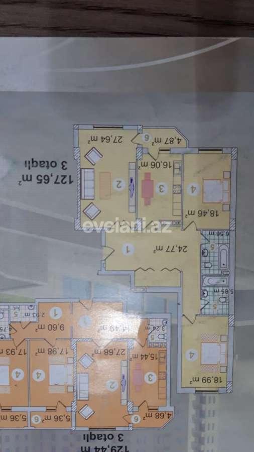 Satılır, yeni tikili, 3 otaqlı, 128 m², Yeni Günəşli q.