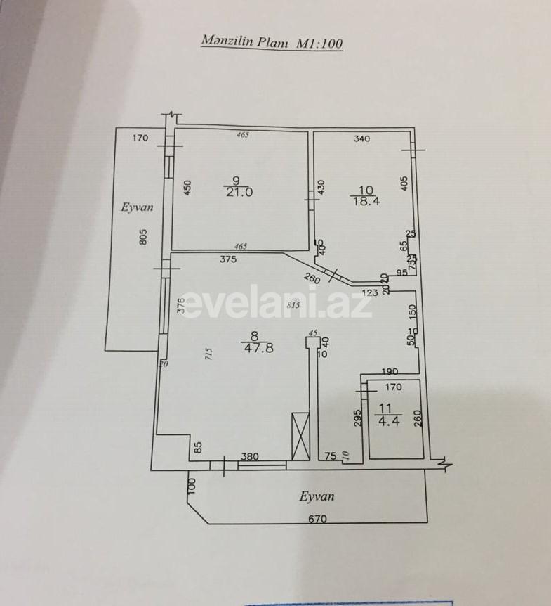 Продаётся, новостройка, 7-комнаты, 195 m², Мемар Аджеми m.