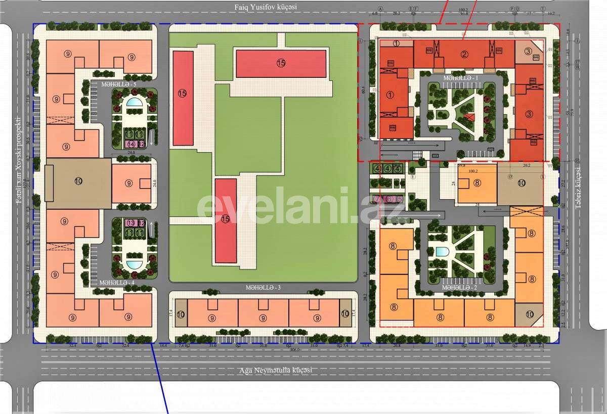 Satılır, yeni tikili, 3 otaqlı, 94 m², Nəriman Nərimanov m.