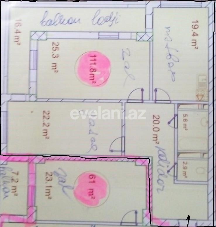 Sale, new building, 2 room, 112 m², Khirdalan