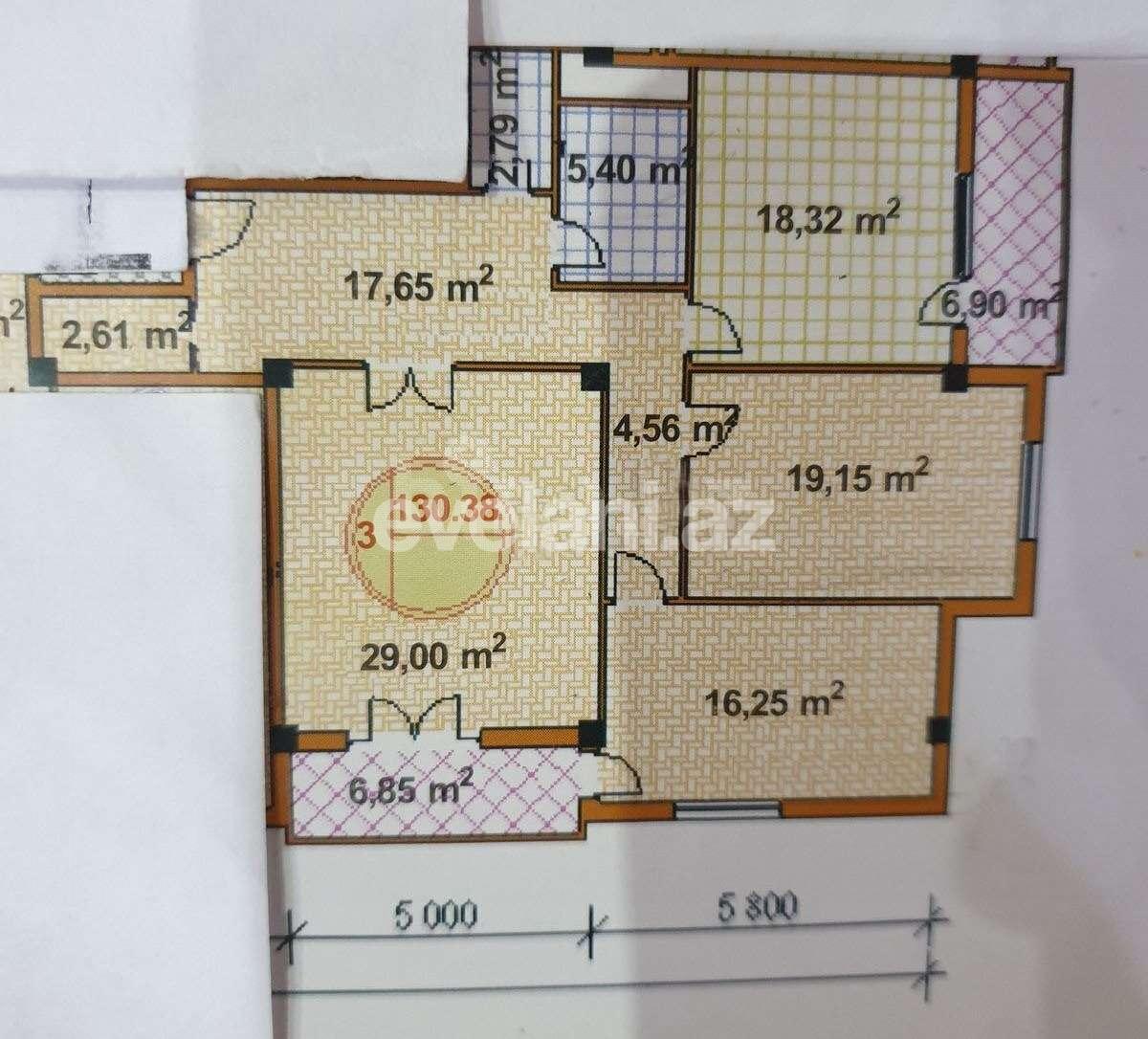 Продаётся, новостройка, 3-комнаты, 130 m², Нариман Нариманов m.