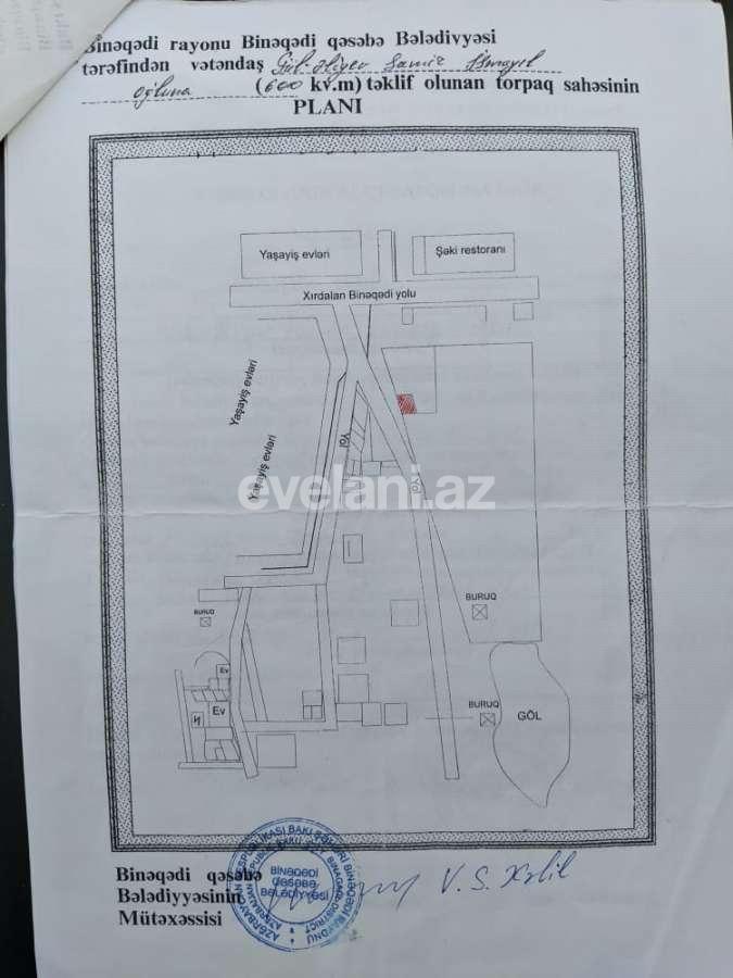 Satılır, torpaq, 6 sot, Binəqədi q.