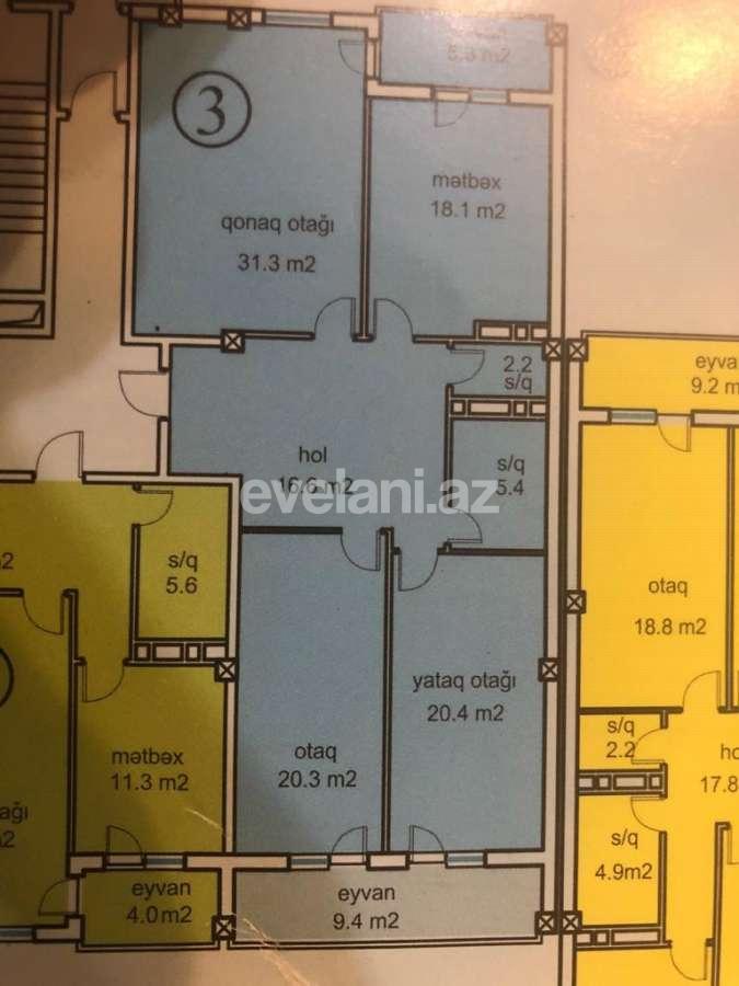 Sale, new building, 3 room, 129 m², Darnagul m.