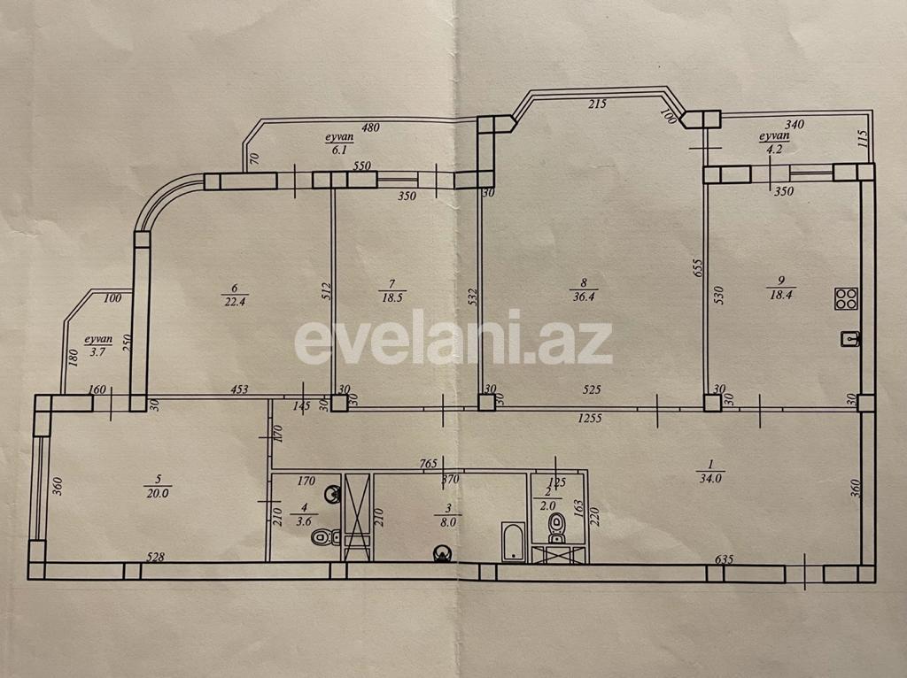 Продаётся, новостройка, 4-комнаты, 180 m², Насиминский r.