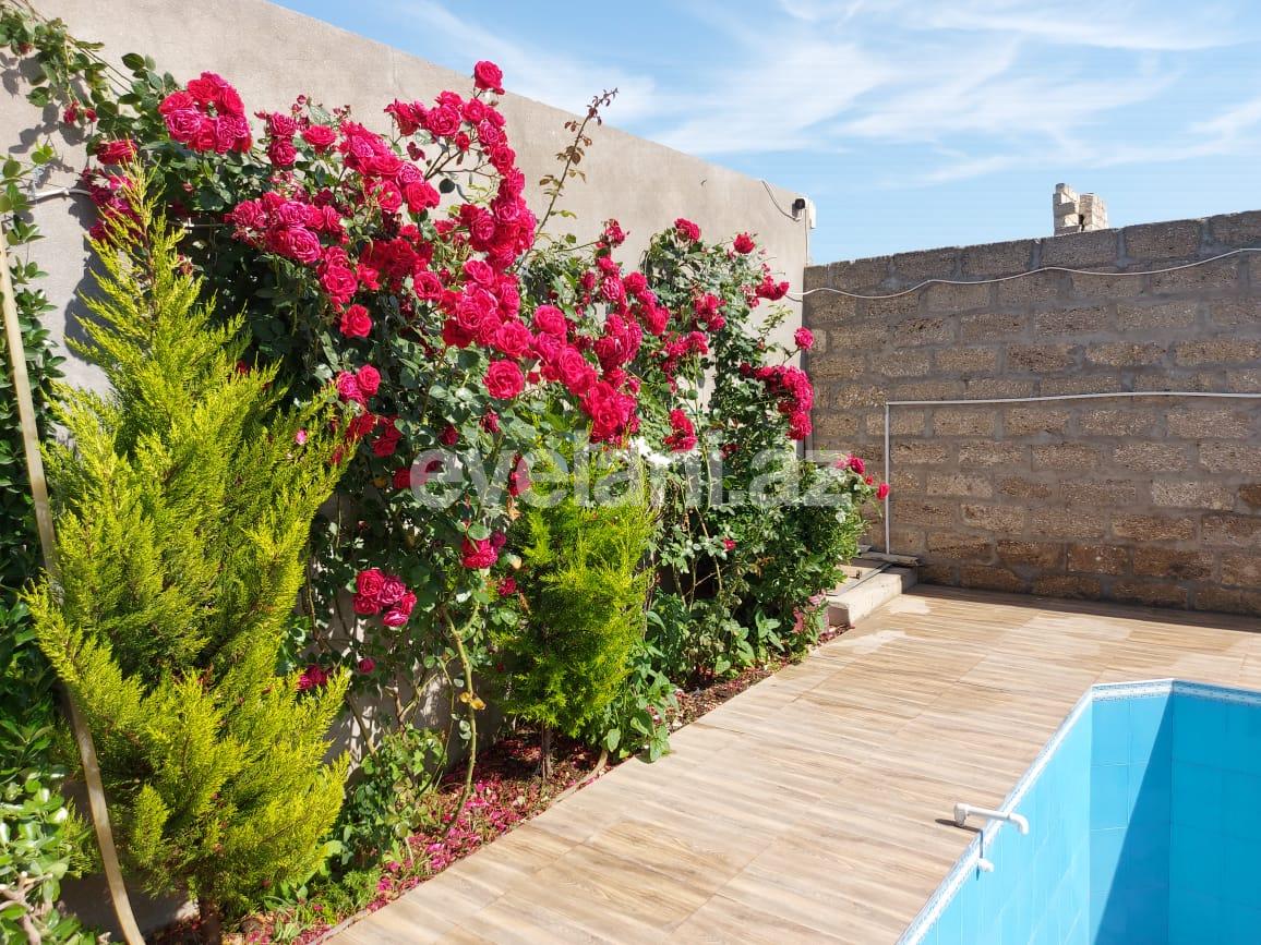 Rent, garden / house, 3 room, 200 m², Khazar r.