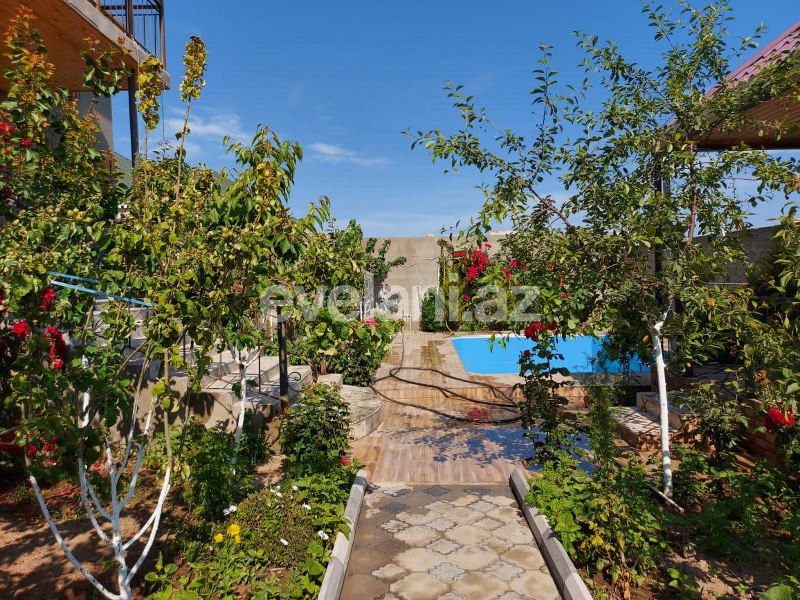 Rent, garden / house, 3 room, 200 m², Khazar r.