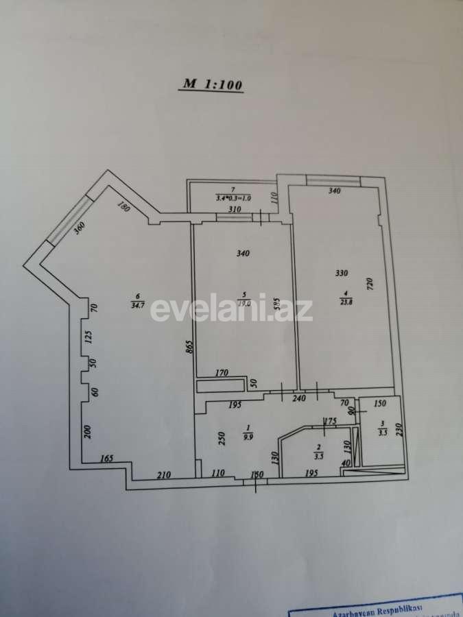 Satılır, yeni tikili, 3 otaqlı, 104 m², Gənclik m.