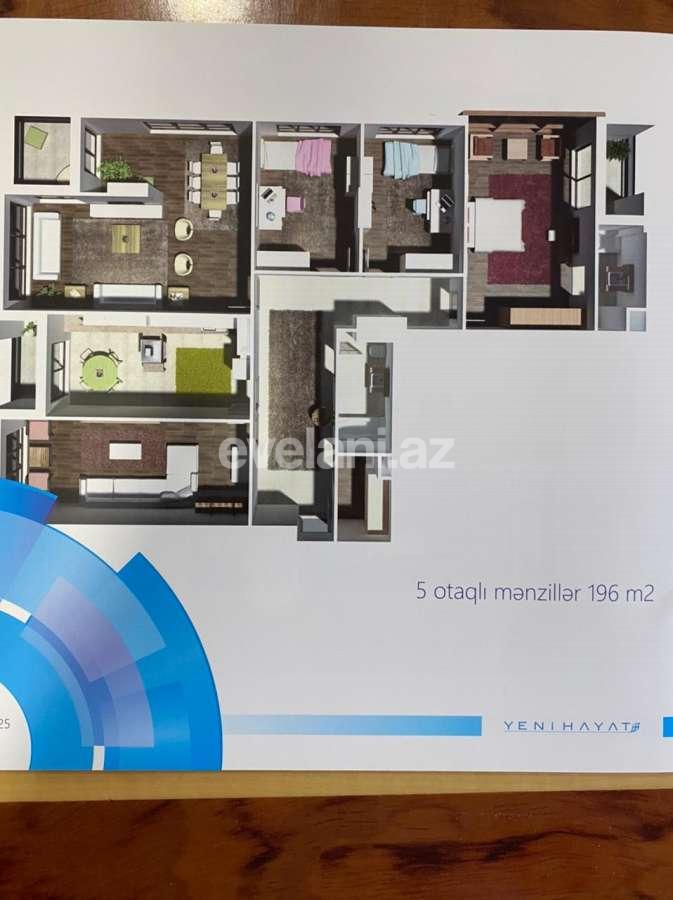 Satılır, yeni tikili, 4 otaqlı, 196 m², Xətai r.