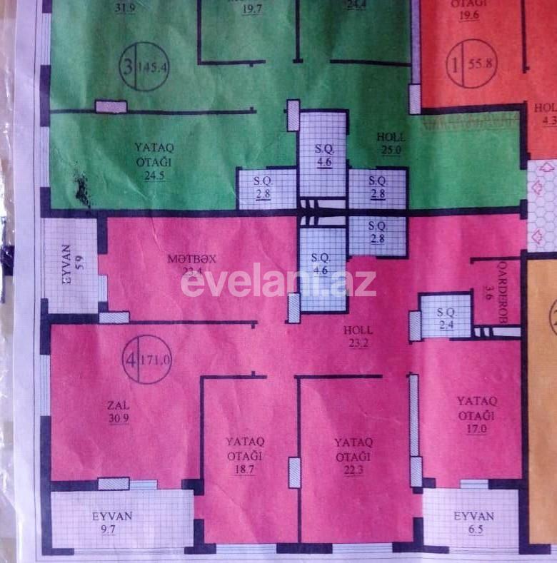 Sale, new building, 4 room, 171 m², 28 may m.