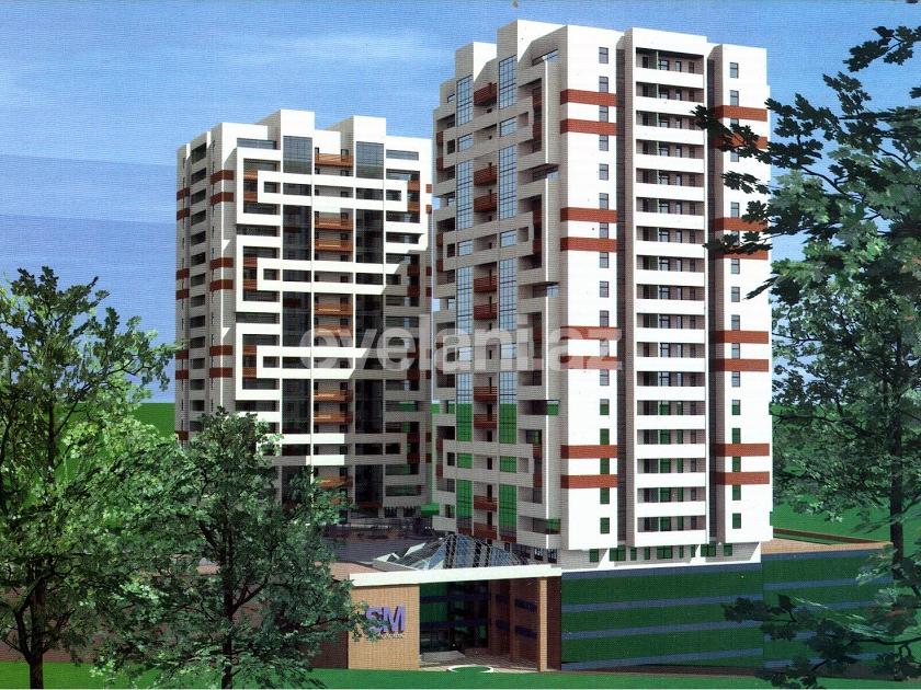 Sale, new building, 2 room, 61 m², Inshaatchilar m.