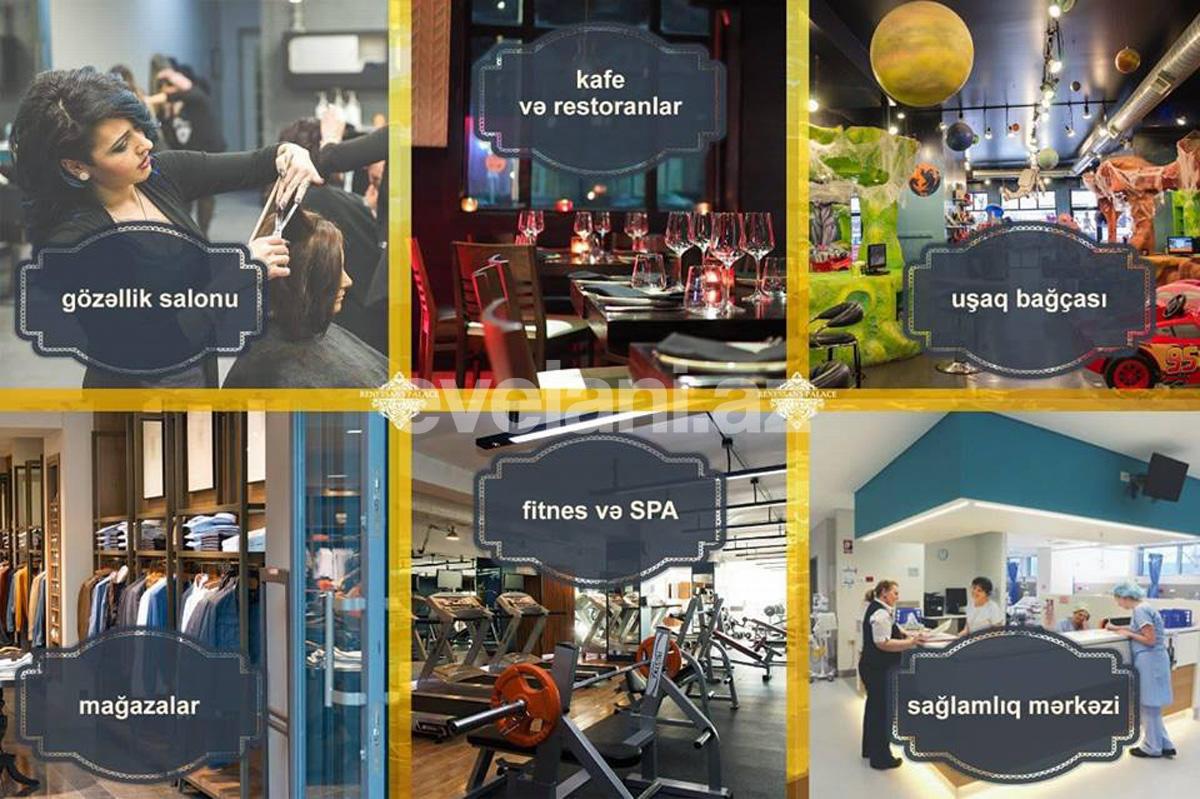 Rent, new building, 3 room, 140 m², Elmlar Akademiyası m.