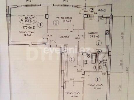 Satılır, yeni tikili, 4 otaqlı, 170 m², Şah İsmayıl Xətai m.