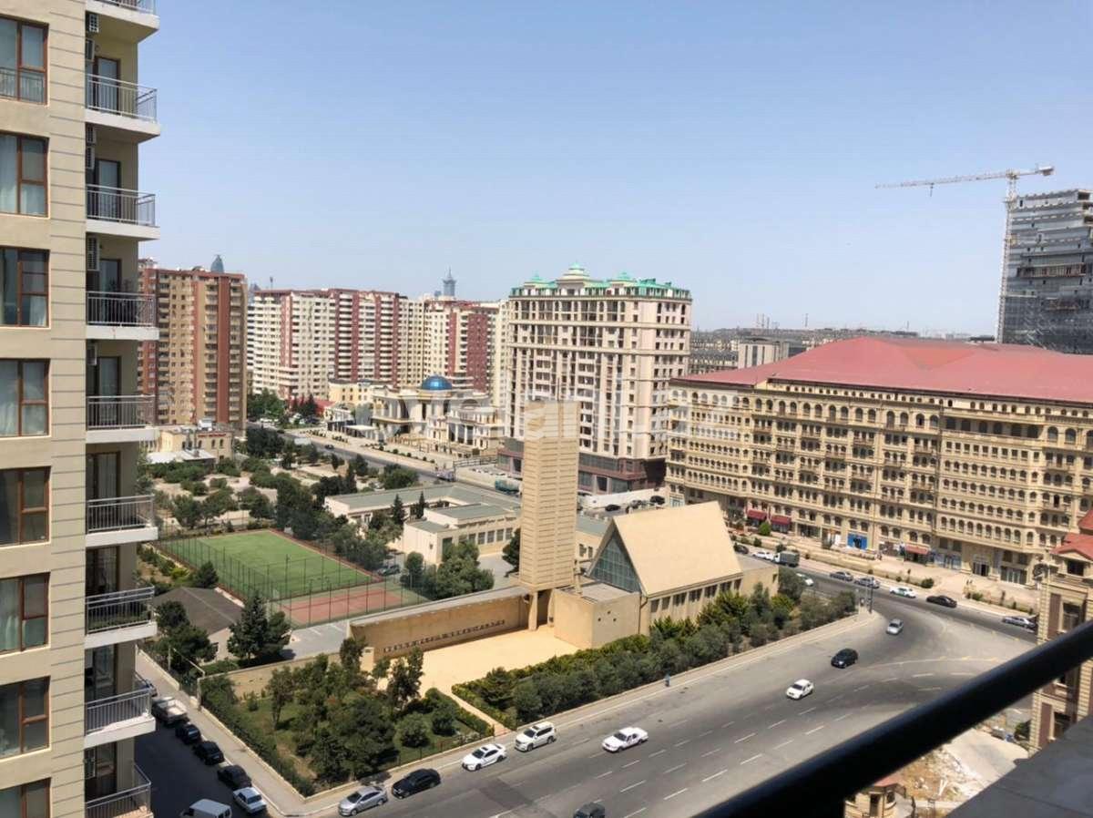 Sale, new building, 3 room, 130 m², Shah Ismail Khatai m.