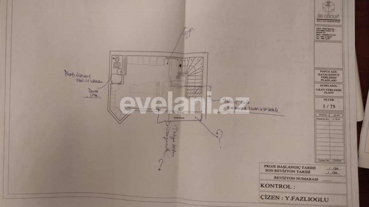 Satılır, yeni tikili, 7 otaqlı, 350 m², Şah İsmayıl Xətai m.