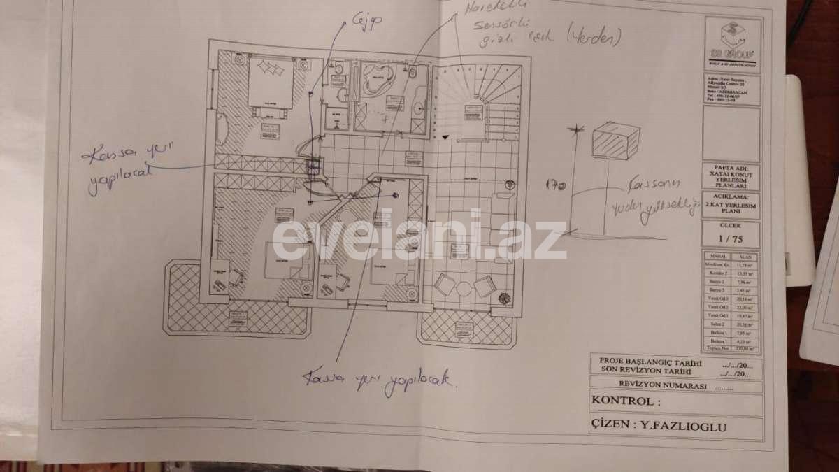 Satılır, yeni tikili, 7 otaqlı, 350 m², Şah İsmayıl Xətai m.