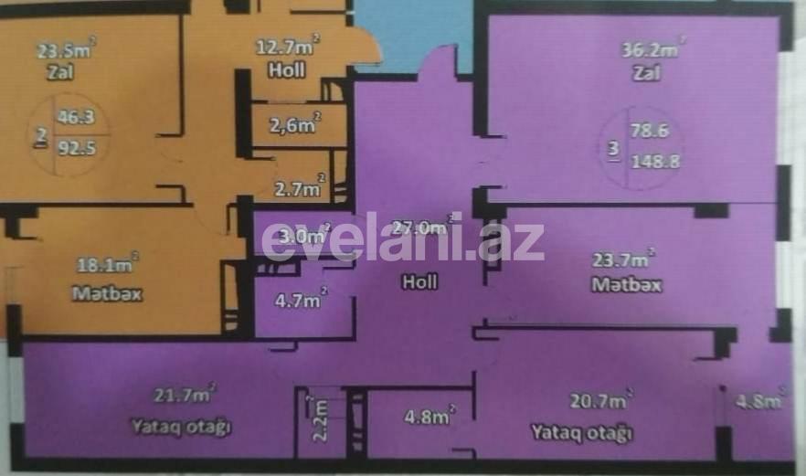Sale, new building, 3 room, 148.8 m², 28 may m.