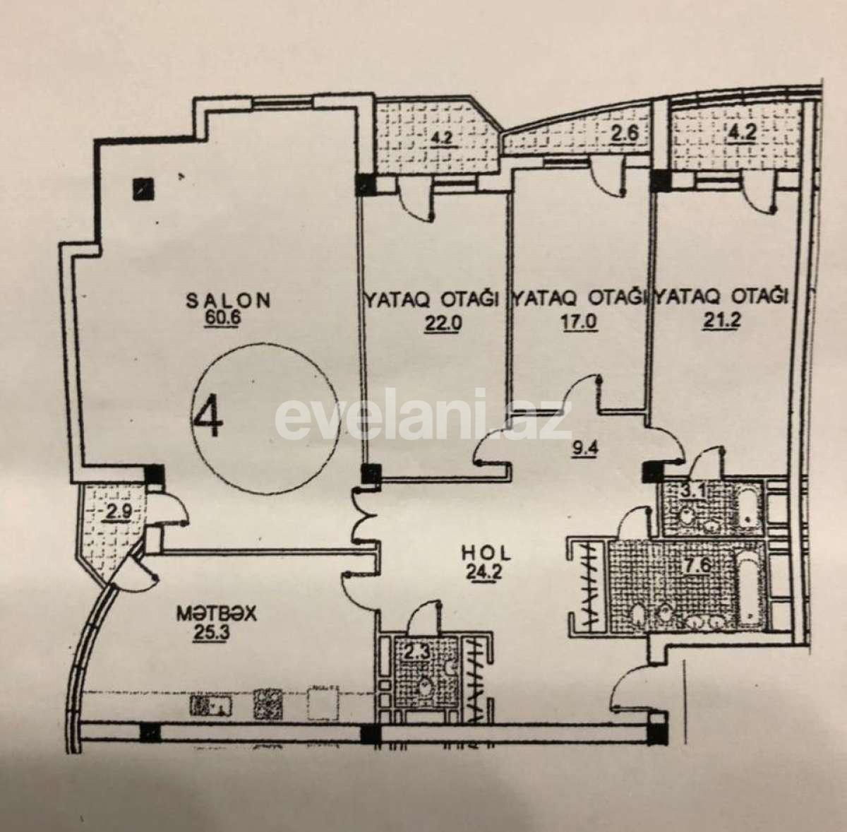 Sale, new building, 4 room, 232.7 m², 28 may m.