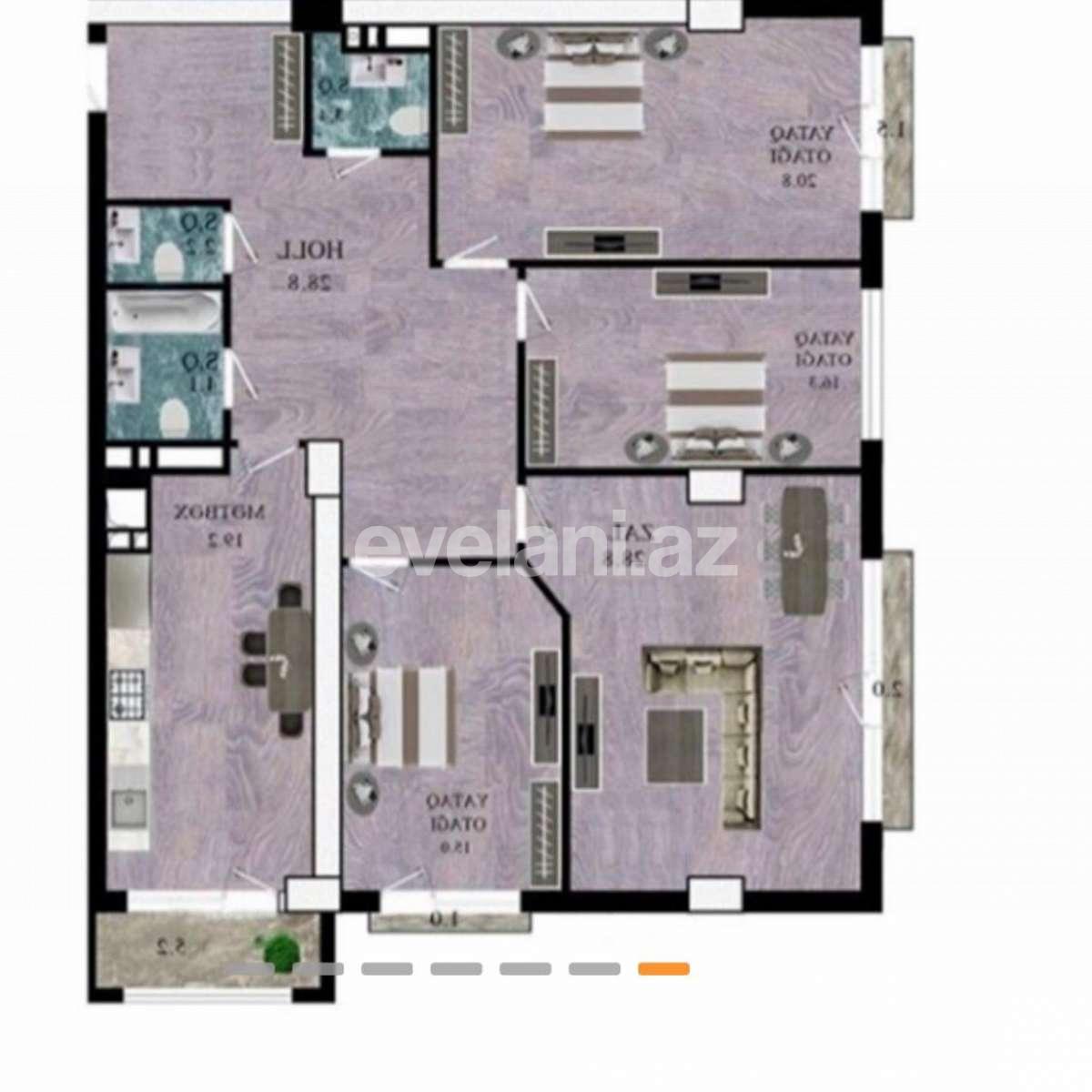 Satılır, yeni tikili, 4 otaqlı, 148 m², 28 may m.