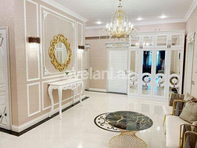 Sale, new building, 3 room, 120 m², Baku, Nasimi r, Ganjlik m.