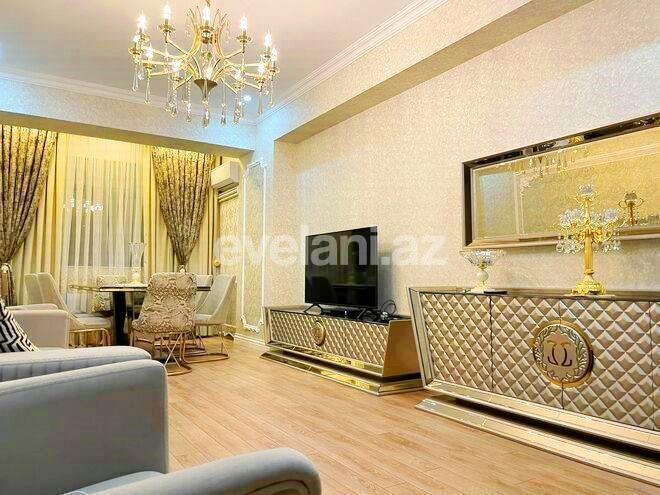 Sale, new building, 3 room, 120 m², Baku, Nasimi r, Ganjlik m.