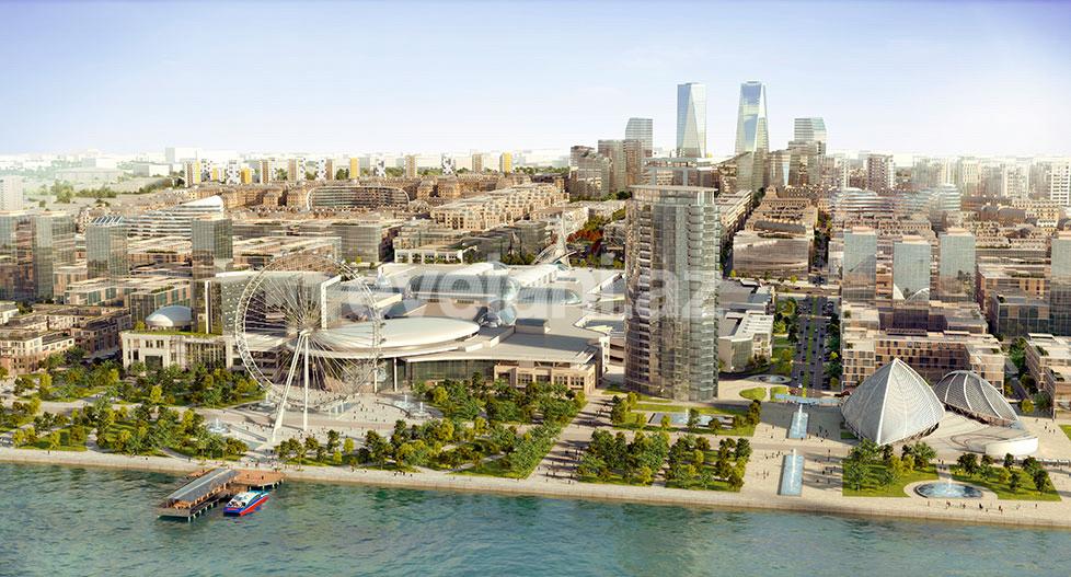 Продаётся, новостройка, 3-комнаты, 131 m², Баку, Хатаинский r.