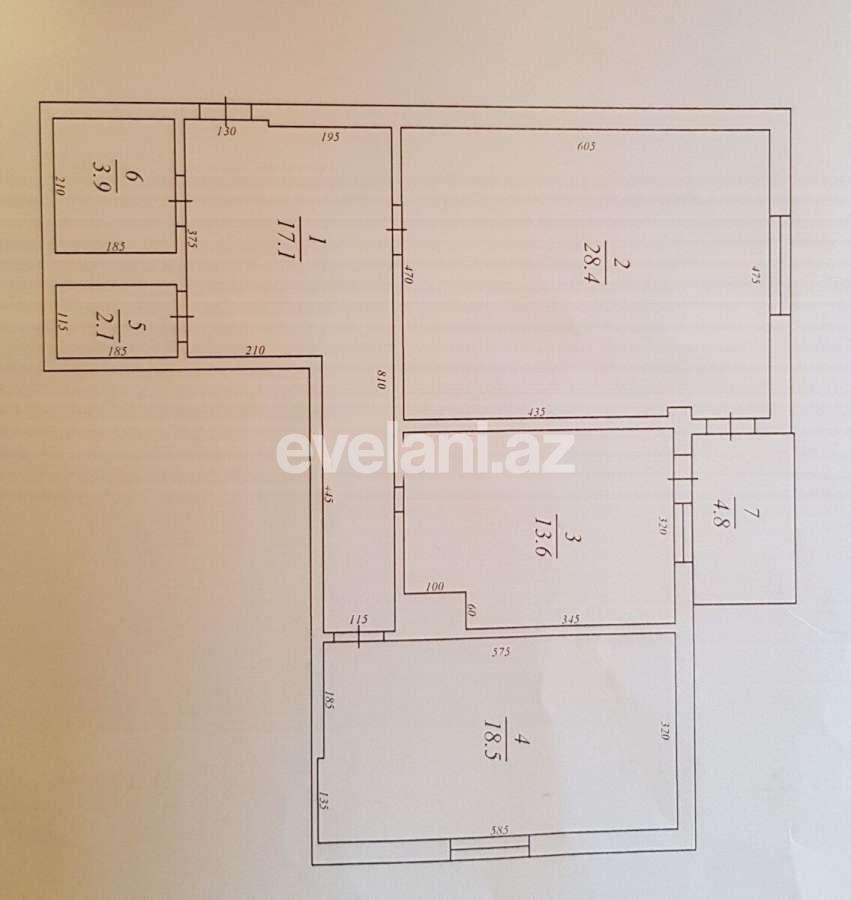 Satılır, yeni tikili, 2 otaqlı, 94 m², Bakı, Yasamal r, Yeni Yasamal q, İnşaatçılar m.