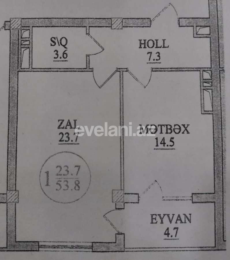 Satılır, yeni tikili, 1 otaqlı, 54 m², Bakı, Nərimanov r, 28 may m.