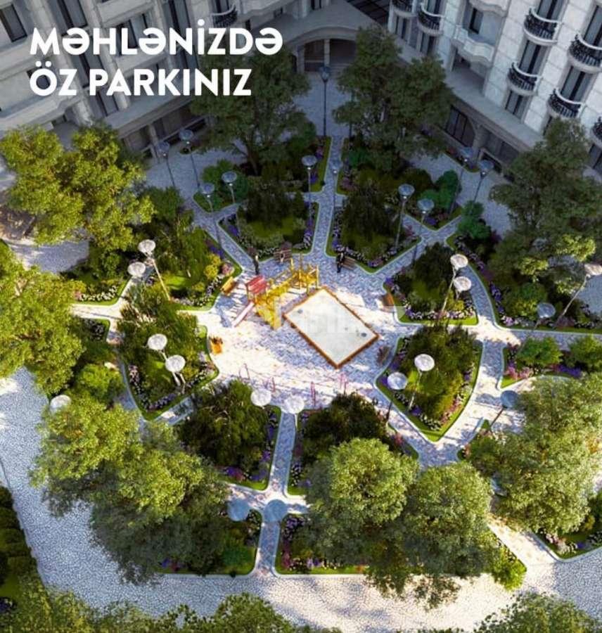 Sale, new building, 2 room, 43 m², Icheri Sheher m.