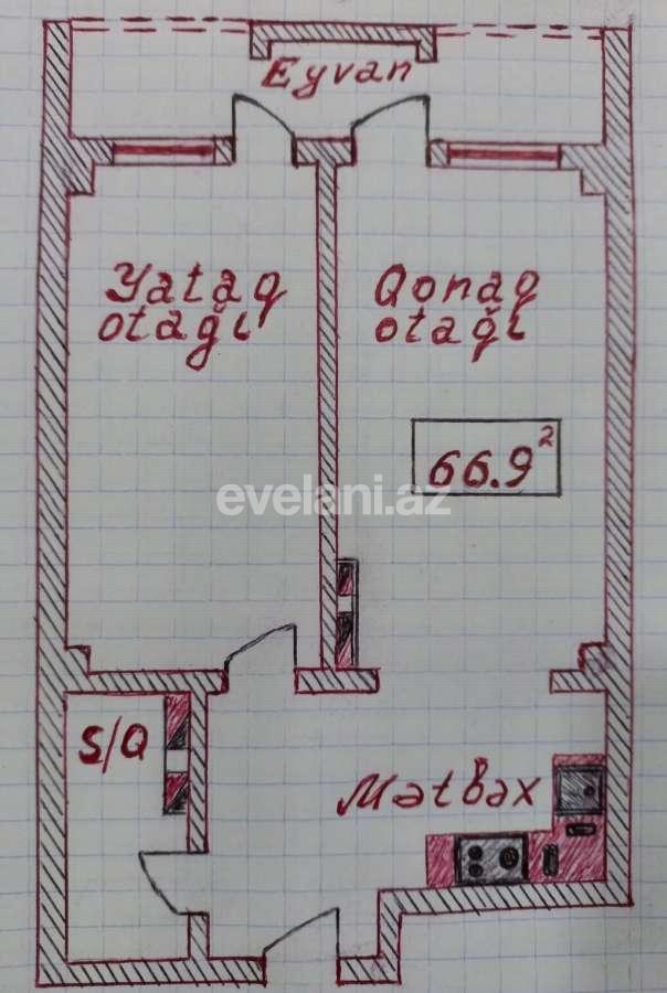 Satılır, yeni tikili, 2 otaqlı, 67 m², Bakı, Nərimanov r, Gənclik m.